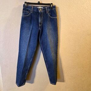 Levi Strauss Signature Womens Vintage Relaxed Fit Blue Jeans Size 8 Waist 28 Y2K